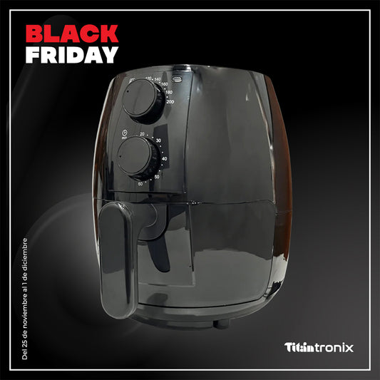 Freidora de Aire Home Elegance 2.5 Litros - Negra