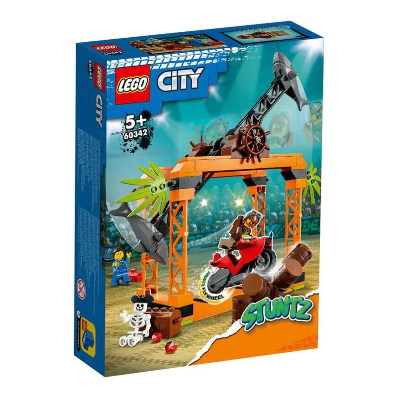 Bloques Lego City Desafío Acrobático Ataque Del Tiburón