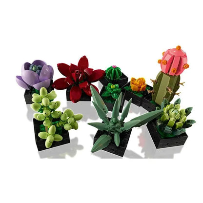 Bloques Lego Suculentas