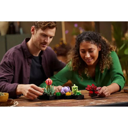 Bloques Lego Suculentas