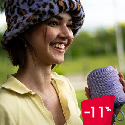 Bocina Portátil Cubitt Power Go / Dusty Lilac / IPX7