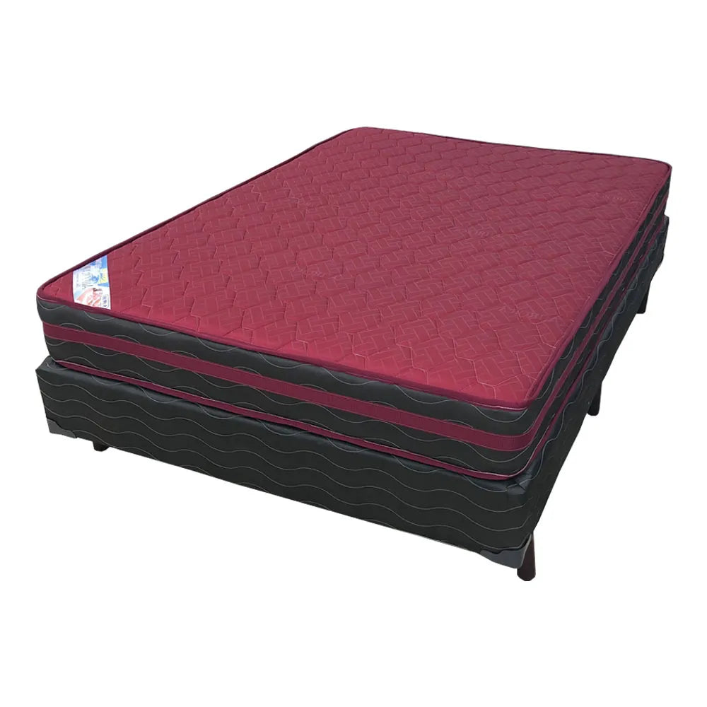 Cama Aurora Full Standard + Colchón