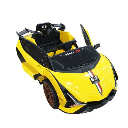 Carro Deportivo Recargable Amarillo