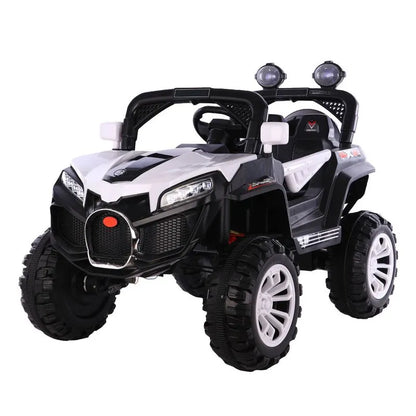 Carro Jeep Recargable de 35 Watts 12 Voltios Blanco