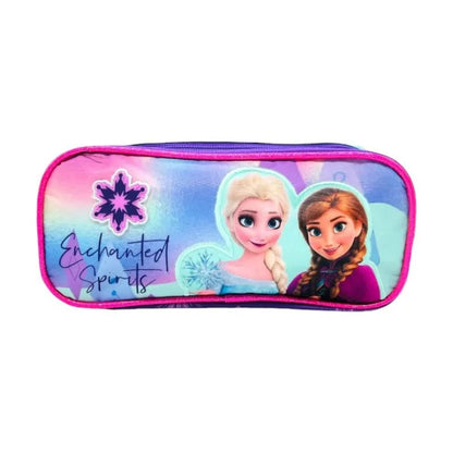 Cartuchera Doble Cierre Frozen Pvc
