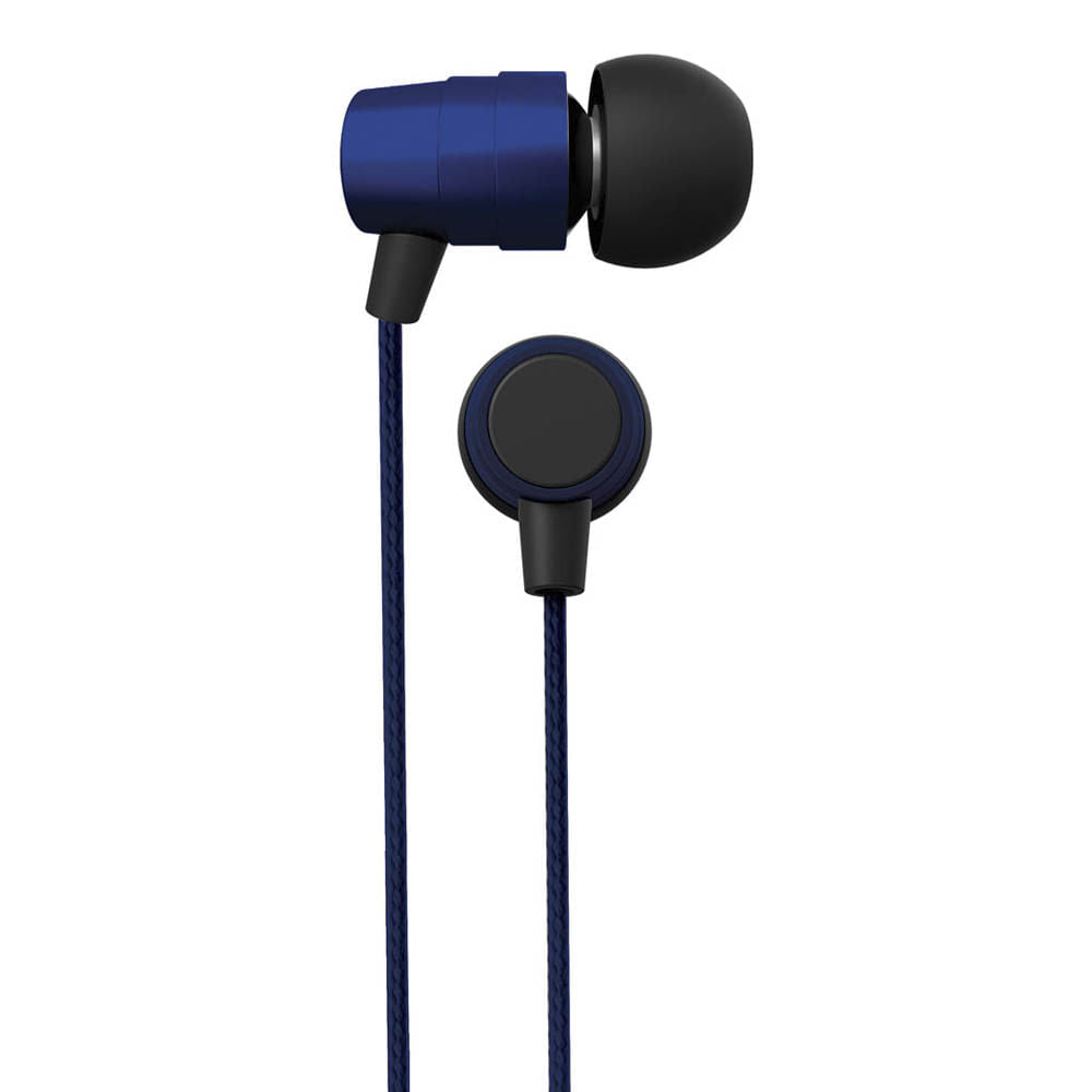 Audifonos Coby Metálico Azul