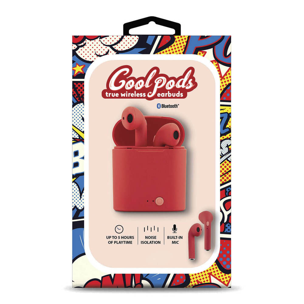 Audifonos Earbud Coby Rojo