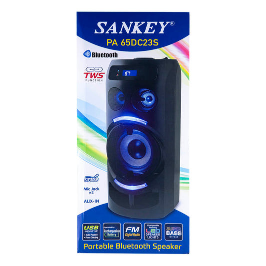 Bocina Sankey Recargable Con Amplificador 15"