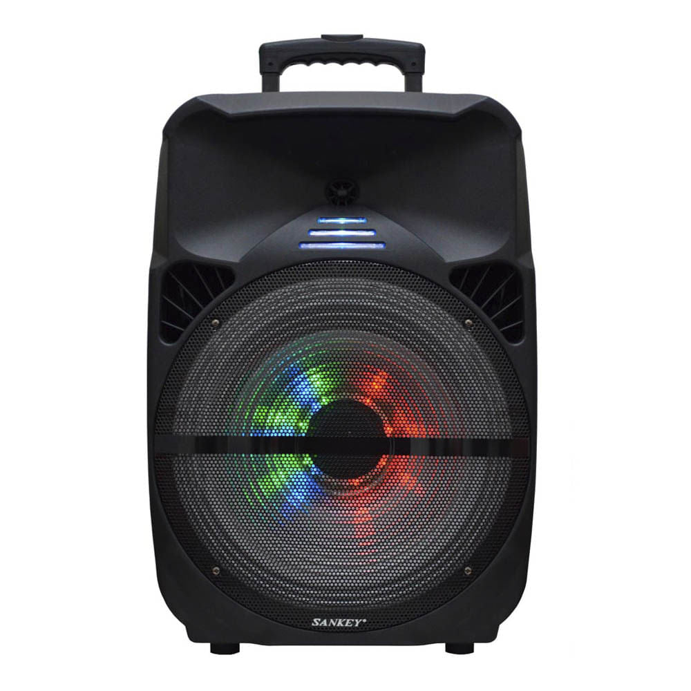 Bocina Sankey Recargable Con Amplificador 15 "
