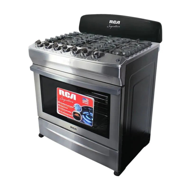 Estufa A Gas RCA de 30" / 6 Quemadores / Acero Inoxidable