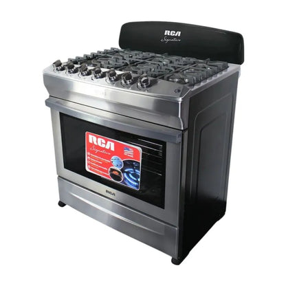 Estufa A Gas RCA de 30" / 6 Quemadores / Acero Inoxidable