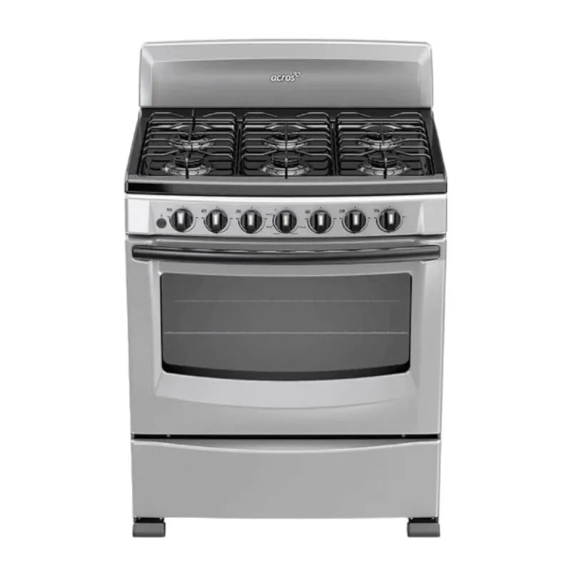 Estufa Acros 30" de 6 Quemadores - Gris