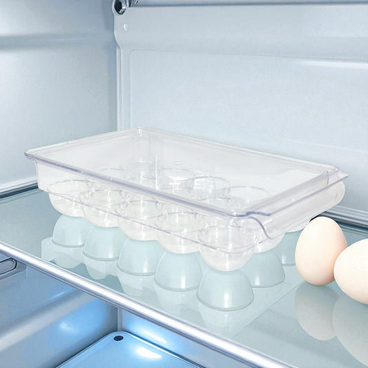 Organizador Acrilico Softchef Con Tapa / Para Huevo