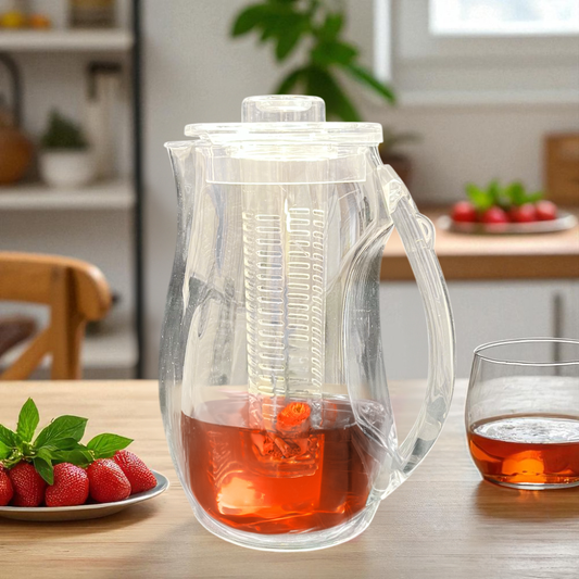 Jarra Acrílica Home Elegance 2.5Lt Clear / Con Infusor