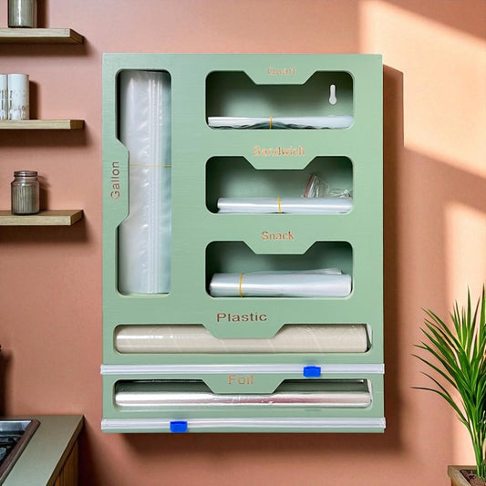 Organizador de Cocina Dc Wholesales 6 Ranuras / Verde