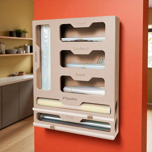 Organizador de Cocina Dc Wholesales 6 Ranuras / Beige