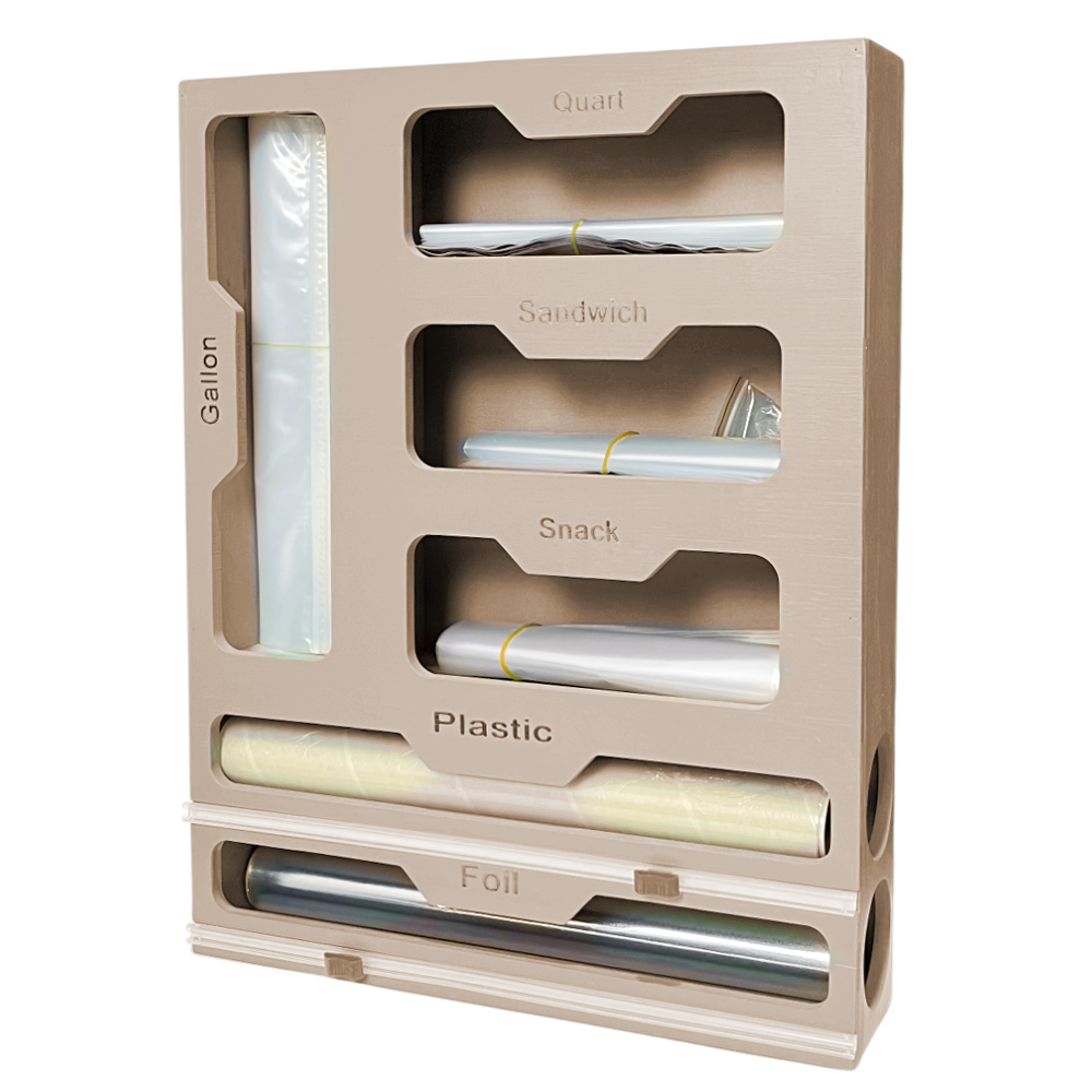 Organizador de Cocina Dc Wholesales 6 Ranuras / Beige