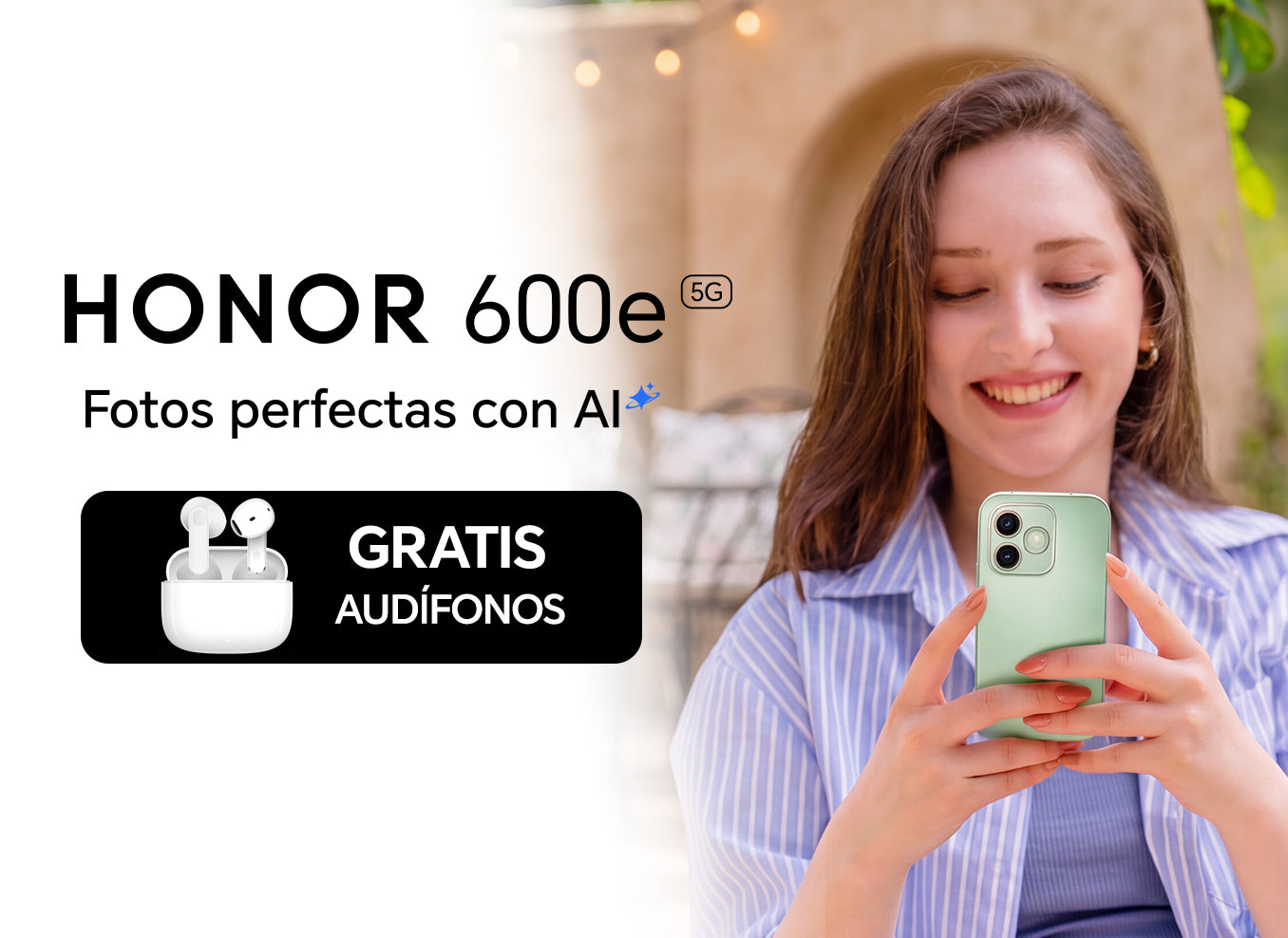 HONOR - 600e más audífonos | Titán Panamá