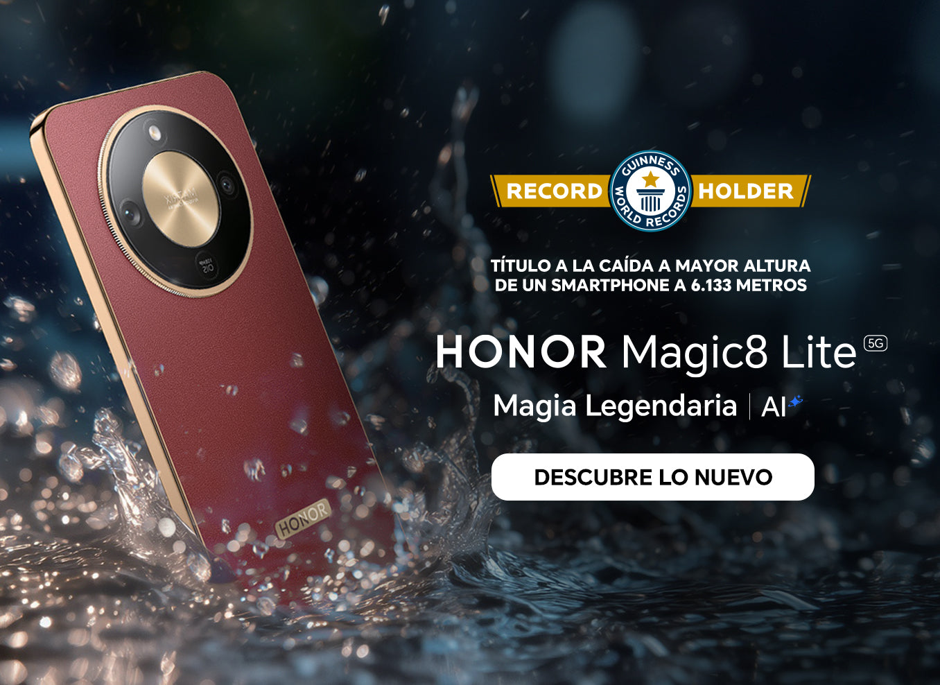 HONOR Magic8 Lite - Magia Legendaria | En el Titán Panamá