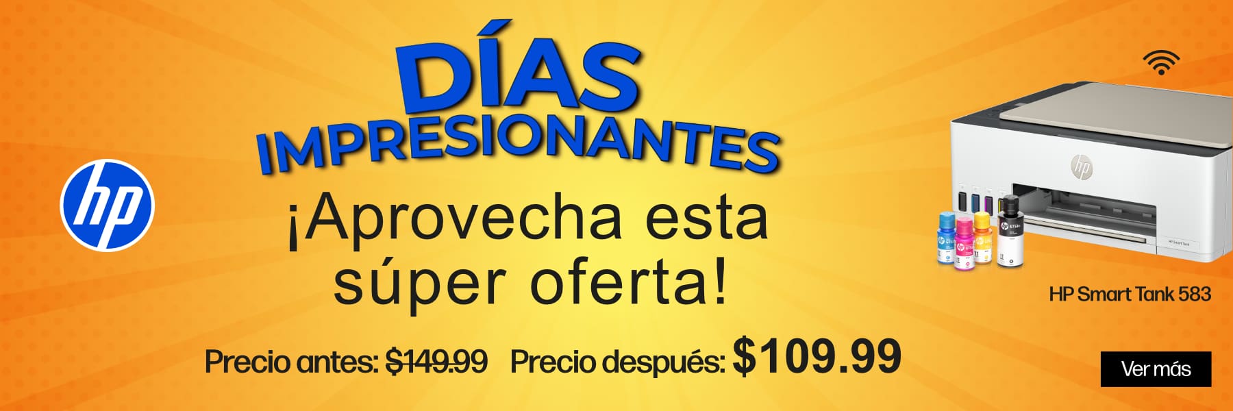 HP Smart Tank 583 Promo