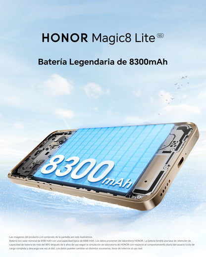 Honor Magic8 Lite / RAM 8GB / 512GB / Gold