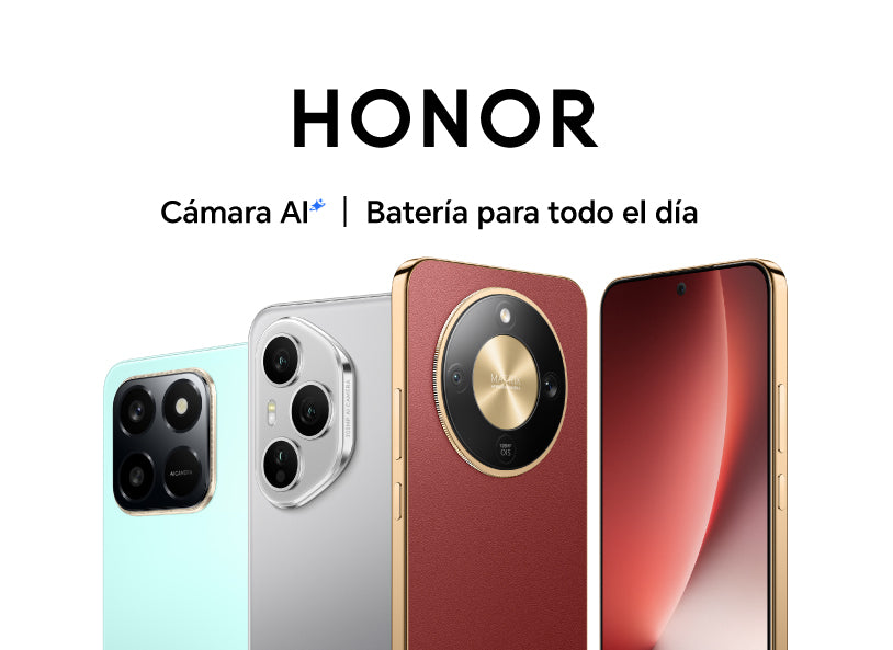 Honor Cámara AI y Batería para todo el día