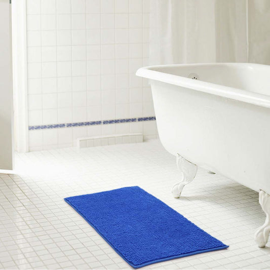 Alfombra De Baño Rt Designer 2 Piezas - Azul