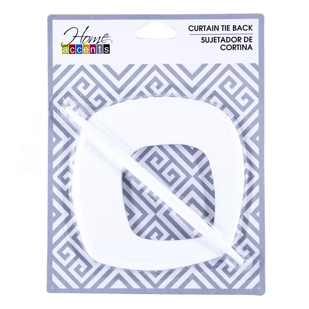 Sujetador De Cortina Home Accents Blanco