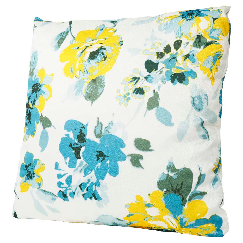 Cojín Decorativo Home Elegance Teal Empire Floreado 18"x18"