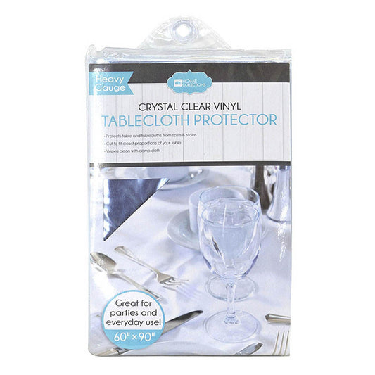 Protector Para Mesa Home Expressions Plástico Ovalado 60" x 90"