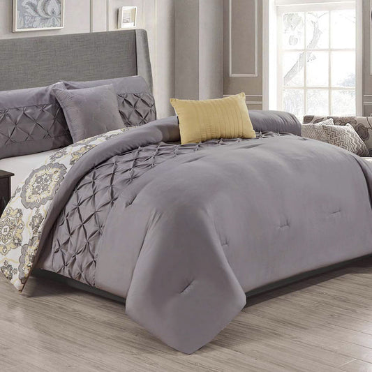Comforter Vijon Juego De 5 Piezas Reversible