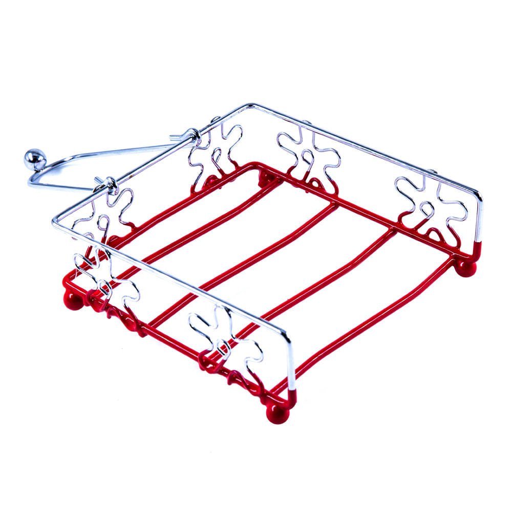 Servilletero Home Elegance De Metal Cromado