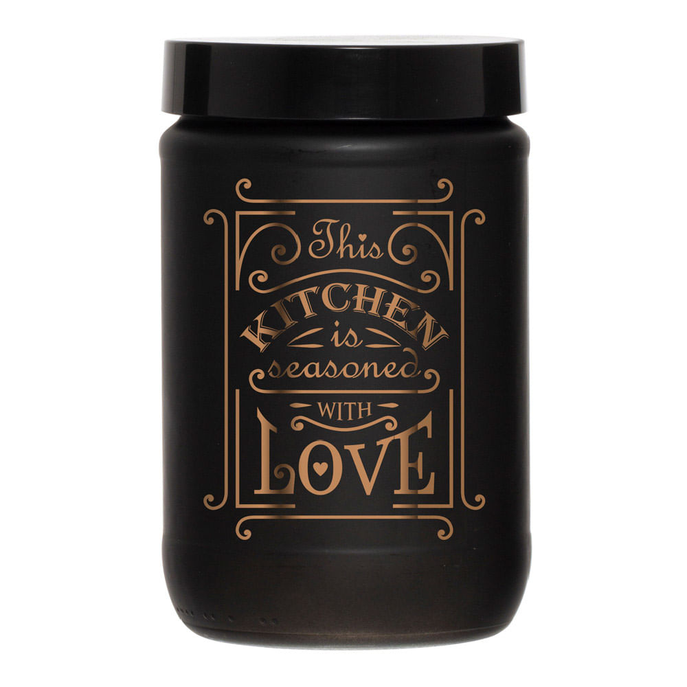 Canister De Vidrio Con Tapa 651ml