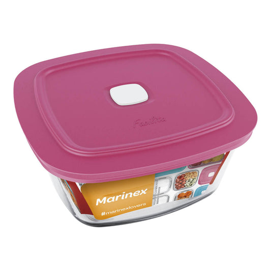 Envase De Vidrio Cuadrado 2 L