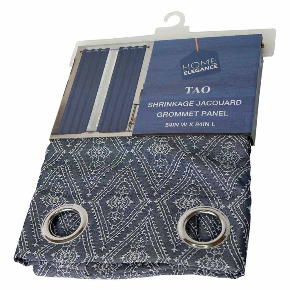 Cortina Home Elegance Estampada Azul