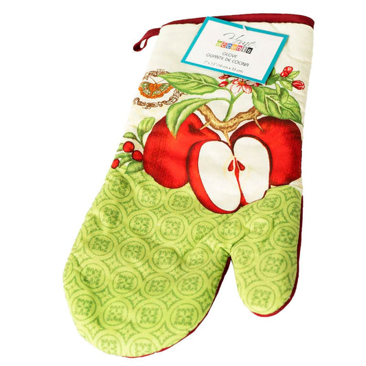 Guante De Cocina Estampado Manzana
