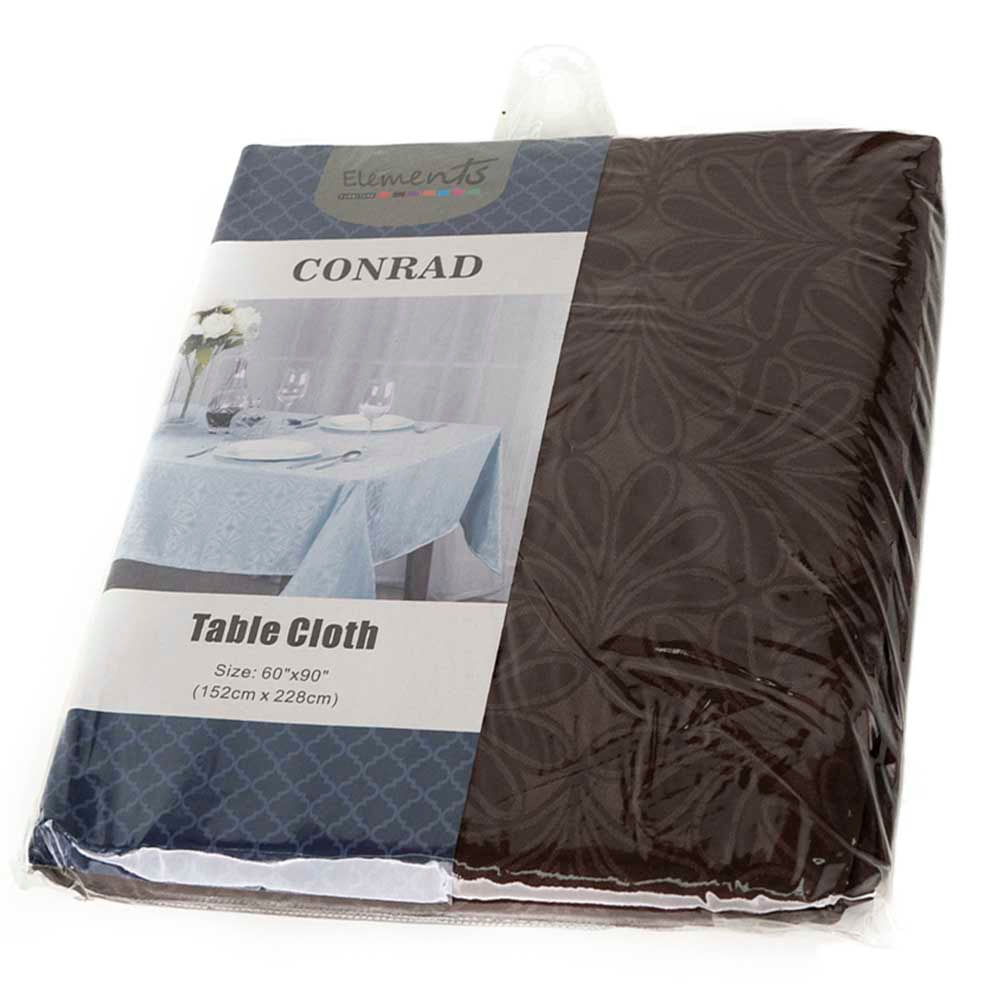 Mantel Elements Chocolate 60"x 90"