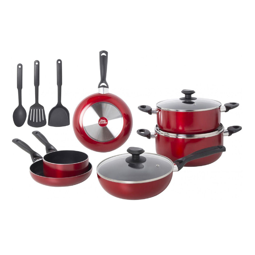 Juego De Ollas Betty Crocker 14 Piezas