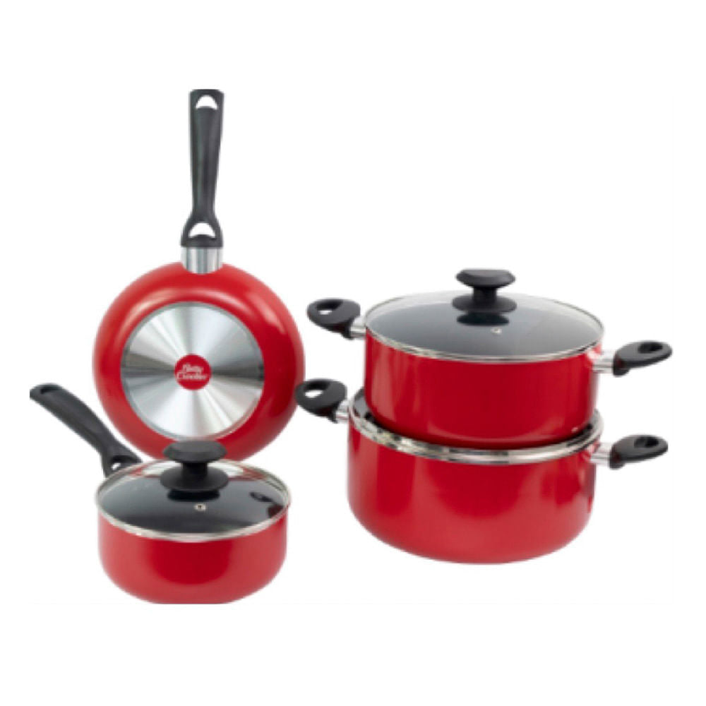 Juego De Ollas Betty Crocker 7 Piezas