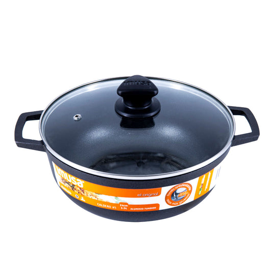 Paila Imusa De Aluminio Con Tapa