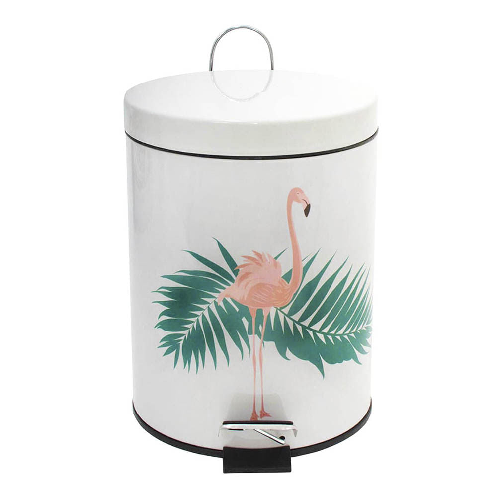 Basurero Home Expressions De Metal