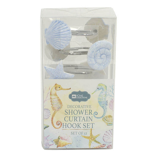 Ganchos Para Cortina De Baño Home Collections 12 Piezas