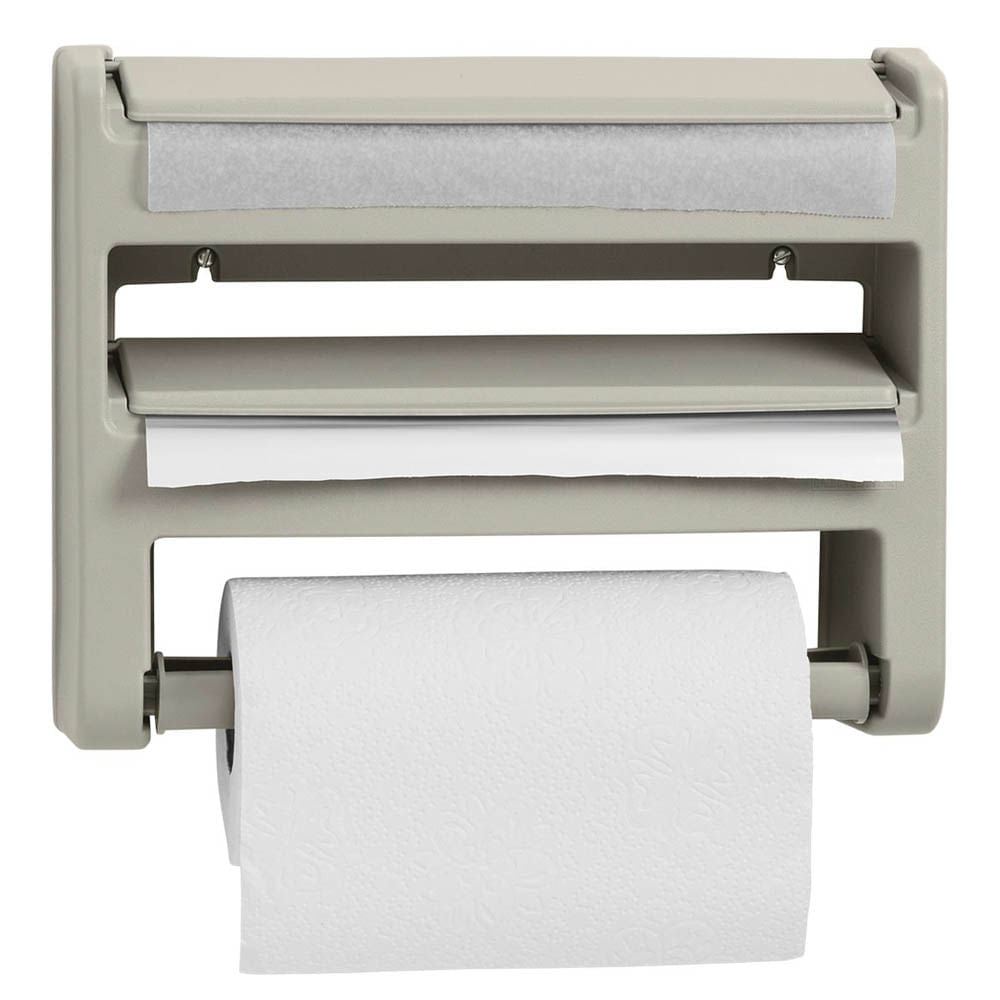Portarrollo Triple De Cocina Rimax De Plástico