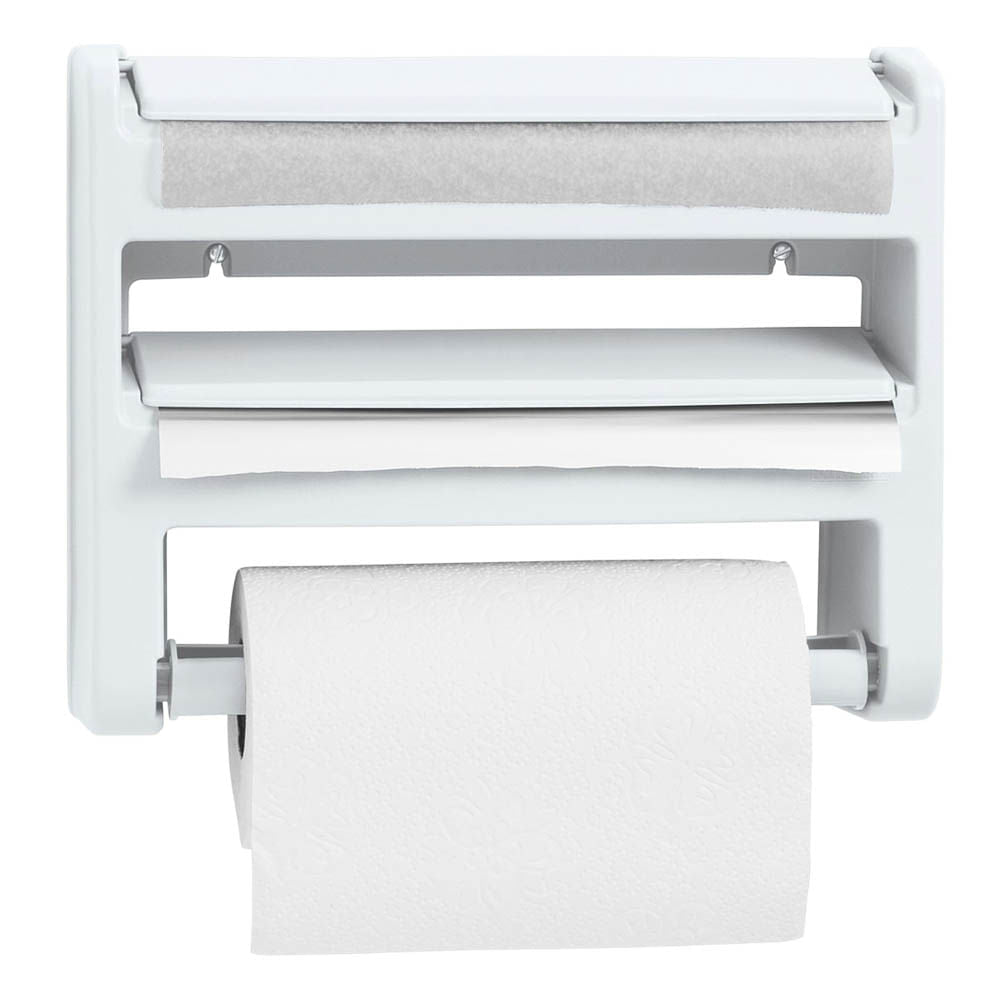 Portarrollo Triple De Cocina Rimax De Plástico