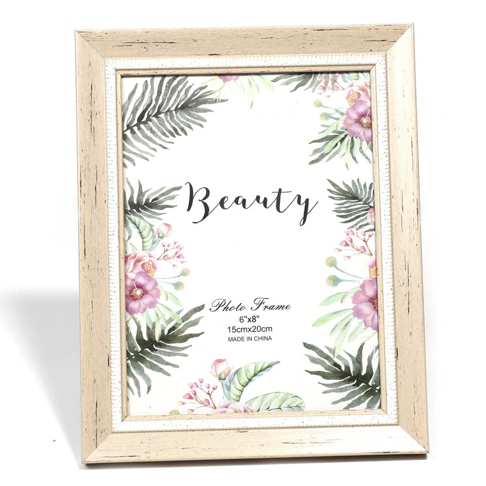 Portarretrato 6" x 8" Home Elegance Marco Plástico