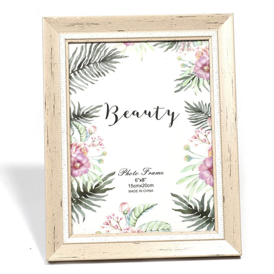 Portarretrato 6" x 8" Home Elegance Marco Plástico