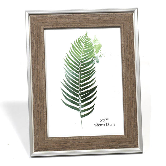 Portarretrato 5" x 7" Home Elegance Marco Plástico