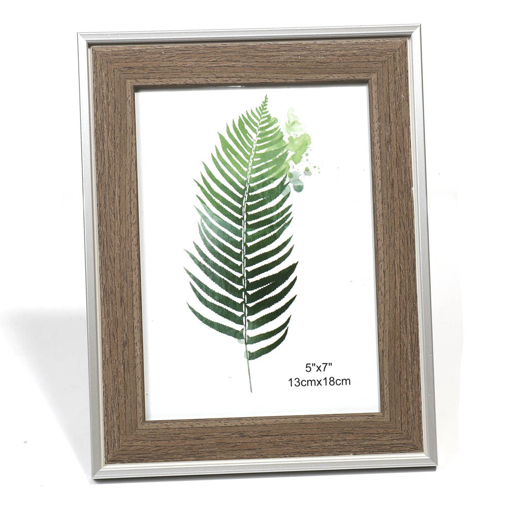 Portarretrato 5" x 7" Home Elegance Marco Plástico