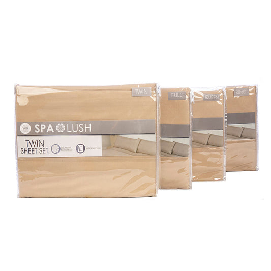 Juego De Sábanas Spa Lush Liso - Full