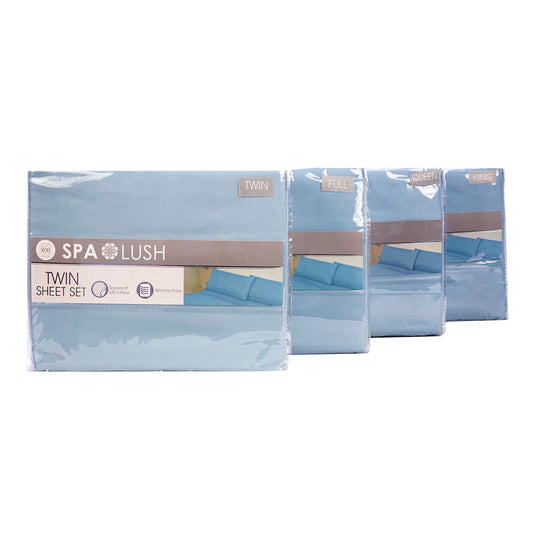 Juego De Sábanas Spa Lush Liso - Full